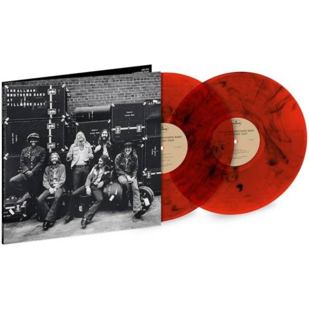 The Allman Brothers Band Fillmore East 2-LP ~ Ltd Ed Red w/Black Swirl ~ Sealed!